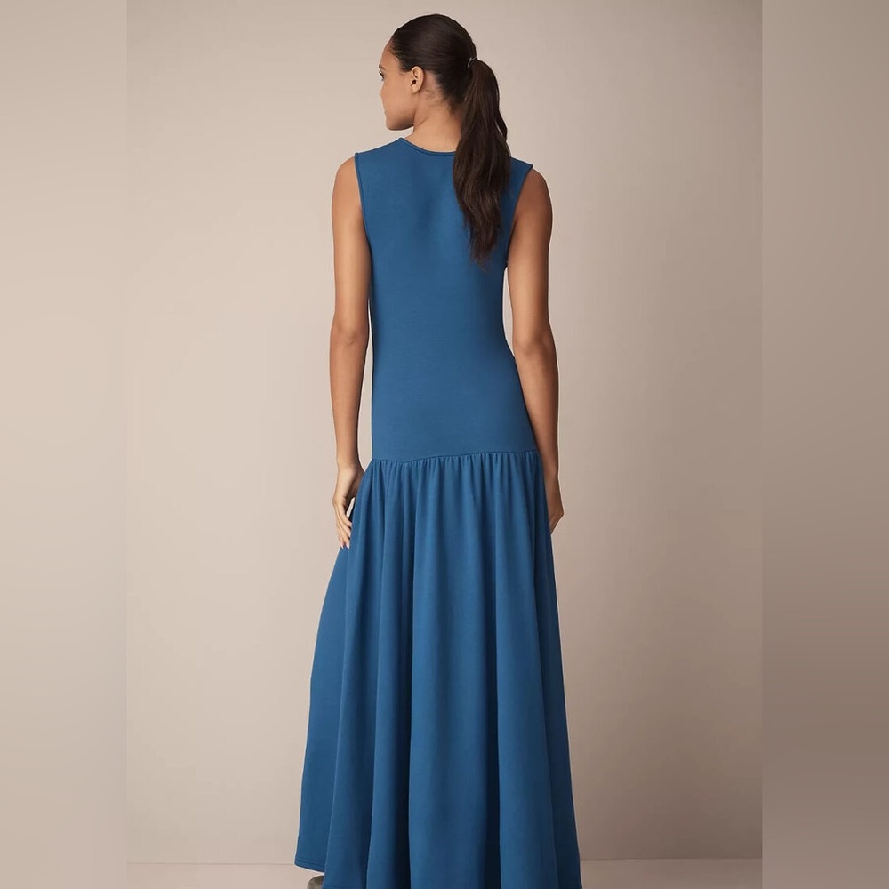 Anthropologie Blue Maxi Dress - Picture 3 of 7